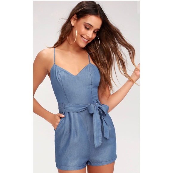 NWT - Small Blue Romper - Picture 3 of 4